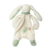Bunny Comforter Toy - Organic Cotton - Baby Gift Unboxed - 30cm- Mint