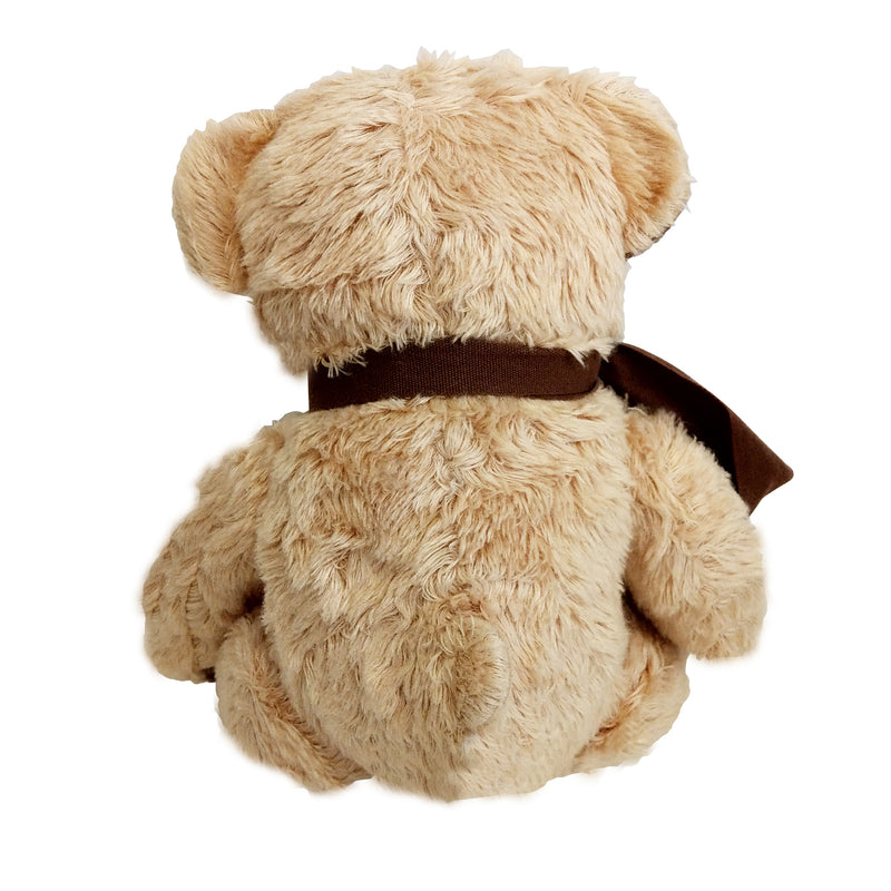 Organic Teddy Bear Soft Toy - Gift Boxed - Brown