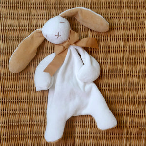 Buff Bunny Comforter Toy - Organic Cotton - Baby Gift Unboxed - 30cm