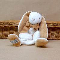 Buff Bunny Comforter Toy - Organic Cotton - Baby Gift Unboxed - 30cm