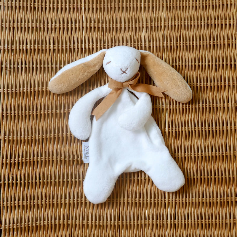 Buff Mini Bunny Comforter Toy - Organic Cotton - Baby Gift Unboxed - 20cm