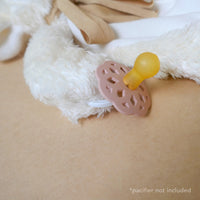 Lamb Comforter Toy - Organic Cotton - Cream/ Buff - 30cm- ***SOLD OUT PRE-ORDER FOR MARCH 2025 DELIVERY***