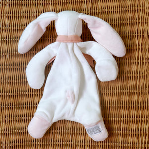 Pink Bunny Comforter Toy - Organic Cotton - Baby Gift Boxed - 30cm