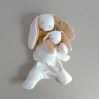 Buff Bunny Comforter Toy - Organic Cotton - Baby Gift Unboxed - 30cm