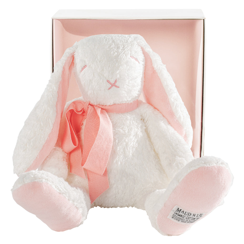 Eco Friendly Fluffy Bunny Soft Toy - Gift Boxed