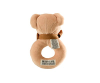 Cubby the Teddy Bear Donut Rattle – Maud n Lil Organic Cotton Toys